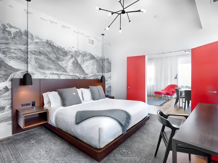 Dossier de presse | 1513-03 - Communiqué de presse | Walper Hotel - Dubbeldam Architecture + Design, Jill Greaves Design, Dialogue 38 - Design d’intérieur commercial - Crédit photo : Langen Studios