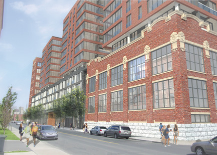 Press kit | 1038-01 - Press release | Authentic lofts, urban condos Le NordelecSuperb nests for rare birds - Elad Canada - Real Estate - Photo credit: 2012 Condos Nordelec