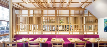 Dossier de presse | 3724-03 - Communiqué de presse | Andina Notting Hill Restaurant and Café-Bakery - EL EQUIPO CREATIVO - Design d’intérieur commercial - Crédit photo : Adrià Goula