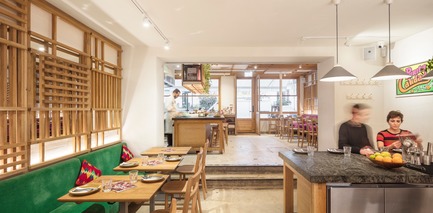 Dossier de presse | 3724-03 - Communiqué de presse | Andina Notting Hill Restaurant and Café-Bakery - EL EQUIPO CREATIVO - Design d’intérieur commercial - Crédit photo : Adrià Goula