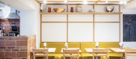 Dossier de presse | 3724-03 - Communiqué de presse | Andina Notting Hill Restaurant and Café-Bakery - EL EQUIPO CREATIVO - Design d’intérieur commercial - Crédit photo : Adrià Goula