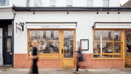 Dossier de presse | 3724-03 - Communiqué de presse | Andina Notting Hill Restaurant and Café-Bakery - EL EQUIPO CREATIVO - Design d’intérieur commercial - Crédit photo : Adrià Goula