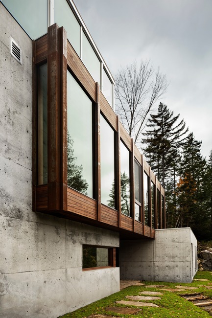 Press kit | 720-13 - Press release | Residence "Dans l'Escarpement" - yh2 - Residential Architecture - Photo credit: Maxime Brouillet