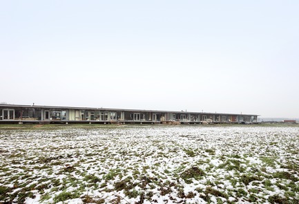 Dossier de presse | 3293-02 - Communiqué de presse | Oosterwold Co-living Complex - bureau SLA & Zakenmaker - Architecture résidentielle - Crédit photo : Filip Dujardin