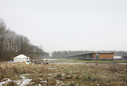Dossier de presse | 3293-02 - Communiqué de presse | Oosterwold Co-living Complex - bureau SLA & Zakenmaker - Architecture résidentielle - Crédit photo : Filip Dujardin