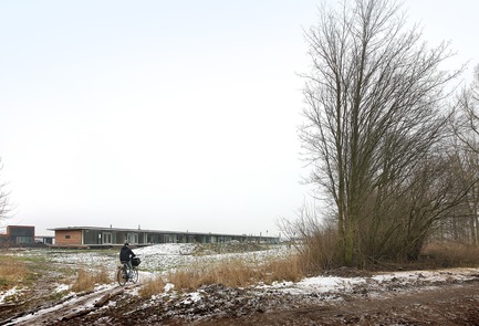 Dossier de presse | 3293-02 - Communiqué de presse | Oosterwold Co-living Complex - bureau SLA & Zakenmaker - Architecture résidentielle - Crédit photo : Filip Dujardin