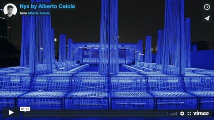 Dossier de presse | 3849-01 - Communiqué de presse | Hacking visual perception, Alberto Caiola cross-pollinates classical archetypes with virtual hues - Alberto Caiola Studio - Design d’intérieur commercial -         VIDEO LINK: https://vimeo.com/306315132<br> - Crédit photo : Infinity Media Shanghai