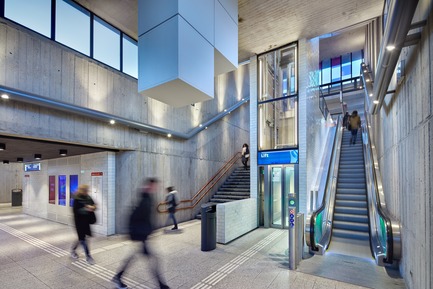 Dossier de presse | 3271-01 - Communiqué de presse | Metro Oostlijn - GROUP A - Architecture institutionnelle - Station hall, Van der Madeweg - Crédit photo : Digidaan, Amsterdam