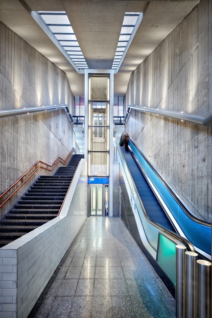 Dossier de presse | 3271-01 - Communiqué de presse | Metro Oostlijn - GROUP A - Architecture institutionnelle - Holendrecht after renovation - Crédit photo : Digidaan, Amsterdam