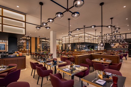 Dossier de presse | 1472-02 - Communiqué de presse | Hotel Andaz - Concrete Amsterdam - Design d’intérieur commercial - Restaurant The Lonely Brocolli<br> - Crédit photo : Wouter van der Sar for concrete
