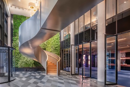 Dossier de presse | 1472-02 - Communiqué de presse | Hotel Andaz - Concrete Amsterdam - Design d’intérieur commercial -  The lobby<br>  - Crédit photo : Wouter van der Sar for concrete