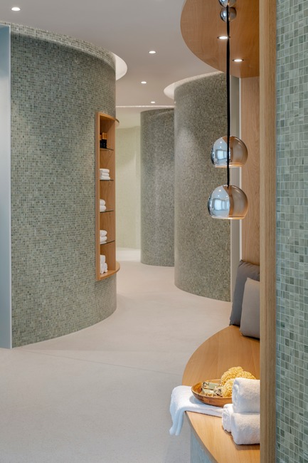 Dossier de presse | 1472-02 - Communiqué de presse | Hotel Andaz - Concrete Amsterdam - Design d’intérieur commercial - Spa - Crédit photo : Wouter van der Sar for concrete