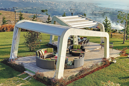 Dossier de presse | 3917-01 - Communiqué de presse | Senses, a Nature-Embedded Pool-House - Wael Farran Studio - Architecture résidentielle - Crédit photo : Genia Maalouf