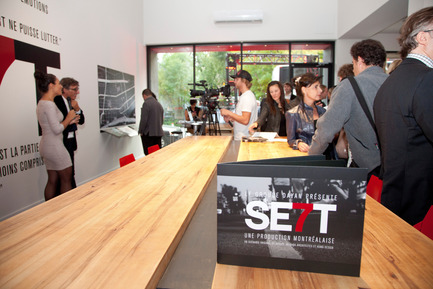 Press kit | 1030-01 - Press release | LE SE7T - a Montreal production - Le groupe Dayan inc. - Real Estate - Soirée Avant-première du SE7T le 8 octobre 2012 - Photo credit: Massimo Photographe