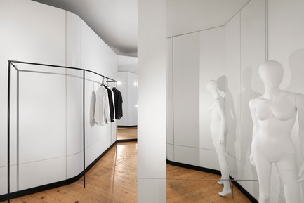 Press kit | 760-16 - Press release | VUJÀ DÉ: Creative Tension Between Form, Art, Structure and Fashion - Jean de Lessard, Designers Créatifs - Commercial Interior Design - Photo credit: Adrien Williams