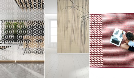 Press kit | 809-27 - Press release | Meet the Finalists of the 2019 AZ Awards - AZURE - Competition - <b><i>Interior Products</i></b><br><br><b>Carnegie:&nbsp;</b>Xorel Vue Collection<br><br><b>Jill Malek:</b>&nbsp;Natural Dimensions by Jill Malek with Daniel Tillman<br><br><b>Nanimarquina:</b>&nbsp;Blur Collection by Ronan and Erwan Bouroullec<br> - Photo credit: AZURE