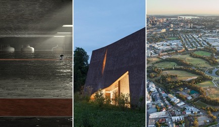 Press kit | 809-27 - Press release | Meet the Finalists of the 2019 AZ Awards - AZURE - Competition - <b><i>Environmental Leadership</i></b><br><br><b>Liyang Zhang (University of Waterloo):&nbsp;</b>Geographies of Urban Filth<br><br><b>Oppenheim Architecture:</b>&nbsp;Muttenz Water Purification Plant, Basel, Switzerland<br><br><b>Turf Design Studio &amp; Environmental Partnership:</b>&nbsp;Sydney Park Water Re-Use Project, Sydney, Australia<br> - Photo credit: AZURE