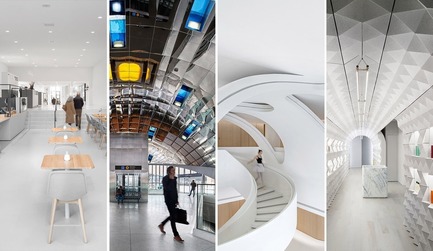 Press kit | 809-27 - Press release | Meet the Finalists of the 2019 AZ Awards - AZURE - Competition - <b><i>Commercial/Institutional Interiors</i></b><br><br><b>i29 Interior Architects:</b>&nbsp;Museum Princessehof, Leeuwarden, The Netherlands<br><br><b>Paul Raff Studio:</b>&nbsp;Atmospheric Lens, Toronto, Canada<br><br><b>Pone Architecture:&nbsp;</b>Poly Hele International Art Center – Bubble Arts, Hubei, China<br><br><b>Tacklebox Architecture:&nbsp;</b>Claus Porto New York, New York City, U.S.<br> - Photo credit: AZURE