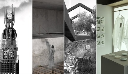 Press kit | 809-27 - Press release | Meet the Finalists of the 2019 AZ Awards - AZURE - Competition - <b><i>A+ Student Award</i></b><br><br><b>Federico Fauli (Architectural Association School of Architecture):&nbsp;</b>Coscienza Intuitiva<br><br><b>Liyang Zhang (University of Waterloo):</b>&nbsp;Geographies of Urban Filth<br><br><b>Nicolás Franco&nbsp;and&nbsp;Carolina Güida (Faculty of Architecture, Design and Urban Planning, University of the Republic of Uruguay):</b>&nbsp;Ruina<br><br><b>Roya Aghighi (Emily Carr University of Art + Design):</b>&nbsp;Biogarmentry<br> - Photo credit: AZURE