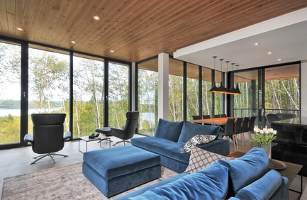 Press kit | 3463-02 - Press release | Up There ! - ESPACE VITAL architecture - Residential Architecture - Living area<br> - Photo credit: Stéphane Lemire<br>