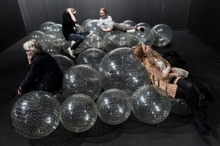 Press kit | 2757-09 - Press release | Montalba Architects Masterfully Conjurs Small Projects with Big Ideas - Montalba Architects - Art -   Created by Montalba Architects for Artgenève 2019, 99% AIR is a conceptual venue space for seating, staging and presenting.   - Photo credit: Jeremy Spierer Photographe&nbsp;