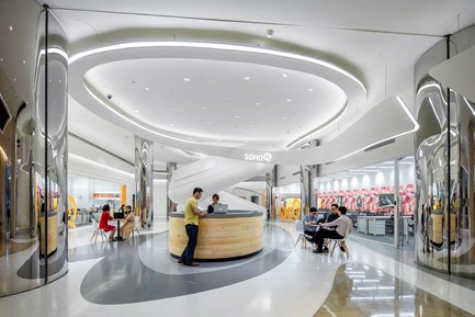 Dossier de presse | 3593-02 - Communiqué de presse | SOHO 3Q Coworking Spaces:the Story of Creating the First CoworkingSpaces in China - anySCALE Architecture Design - Design d’intérieur commercial - SOHO 3Q DONGHAI  - Crédit photo : Jerry Yin
