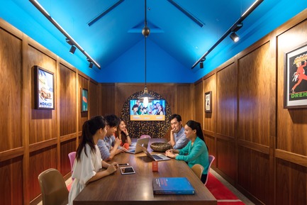 Dossier de presse | 3593-02 - Communiqué de presse | SOHO 3Q Coworking Spaces:the Story of Creating the First CoworkingSpaces in China - anySCALE Architecture Design - Design d’intérieur commercial - SOHO 3Q DANLING  - Crédit photo : Jerry Yin