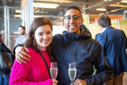 Press kit | 2949-03 - Press release | San Francisco Design Week 2019 - San Francisco Design Week / AIGA SF - Event + Exhibition - Party-goers at the Opening Night Party and Design Awards, San Francisco Design Week.<br> - Photo credit:  Jennifer Hale<br> 