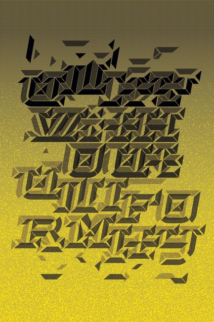 Press kit | 2949-04 - Press release | San FranciscoDesign WeekDebuts "CommUNITY" Exhibit and Silent Auction - San Francisco Design Week - Competition -  Poster by Jonathan Barnbrook (UK)<br>  - Photo credit:  Jonathan Barnbrook<br> 