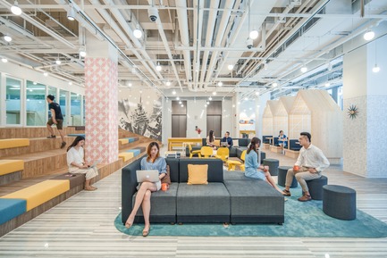 Dossier de presse | 3593-02 - Communiqué de presse | SOHO 3Q Coworking Spaces:the Story of Creating the First CoworkingSpaces in China - anySCALE Architecture Design - Design d’intérieur commercial - SOHO 3Q TIANSHAN - Crédit photo :  SOHO China 