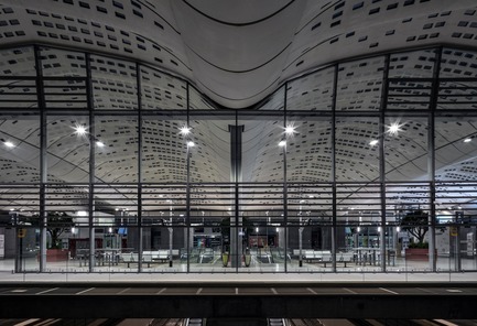 Press kit | 3862-01 - Press release | Fifth edition: The Prix Versailles celebrates the world's most beautiful campuses, passenger stations and sports facilities - Secretariat of the Prix Versailles - Lifestyle - Montpellier Sud de France Train Station - Photo credit: SNCF Gares &amp; Connexions<br>