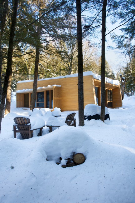 Press kit | 720-05 - Press release | La Luge - yh2 - Residential Architecture - Photo credit: Francis Pelletier