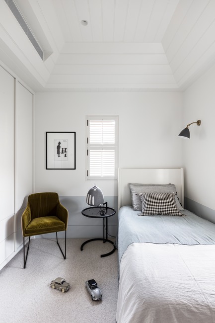 Press kit | 2887-07 - Press release | Darling Point - Alexander &CO. - Residential Interior Design - Alexander &amp;CO_Darling Point_Kids Bedroom - Photo credit: Photography by Tom Ferguson | Editorial Styling by Claire Delmar