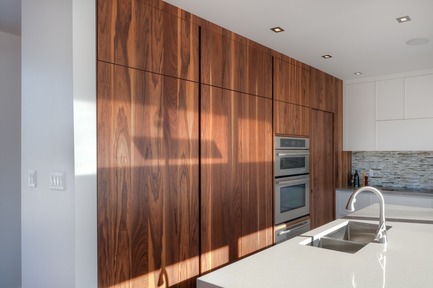 Dossier de presse | 1536-01 - Communiqué de presse | La Poudreuse - Luc Plante architecture + design - Architecture résidentielle - La Poudreuse - Crédit photo : Jean-Guy Lambert photographe