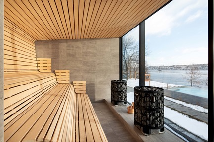Press kit | 3187-01 - Press release | Strøm Nordic Spa Old Quebec Is a Finalist at the International Hotel & Property Awards: Voting is Open - Strøm Nordic Spa - Commercial Architecture - Photo credit: Adrien Williams