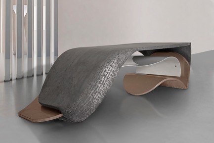 Dossier de presse | 3917-03 - Communiqué de presse | FORMITABLE©Collection - Wael Farran Studio - Produit -  TAKE A BOW - COFFEE TABLE <p class="" style="">In respect, we bow. In recognition of the creator, we bow. When we take a bow, we comprehend the presence of the creator, a presence that can be found in every cell and every atom that surrounds us. And as soon as the creator is recognized, the way to ultimate happiness is paved. So together, let’s take a bow and watch happiness unravel.<br>PIECE DIMENSIONS: W: 170 cm D: 75 cm H: 45 cm. </p> - Crédit photo : WAEL KHOURY PHOTOGRAPHY