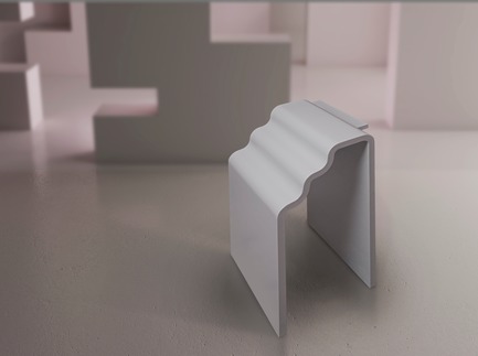 Dossier de presse | 3917-03 - Communiqué de presse | FORMITABLE©Collection - Wael Farran Studio - Produit -  UPHILL -                SIDE TABLE <p class="" style="">In an uphill hike, we are comforted from time to time by a plateau where things are flat and smooth, a place where we can set up, rest and get ready for the next challenge and ascending climb. It is a place where we gather our thoughts, get perspective and move on. The base, made of white lacquered wood, holds an asymmetrical painted veneer white top. One side features a regular plateau, while the other offers a stair-like shape adding movement to the design. <br>PIECE DIMENSIONS: W: 40cm, L: 45cm H1: 41.5cm H2: 41.5cm</p>  - Crédit photo :                WAEL KHOURY PHOTOGRAPHY