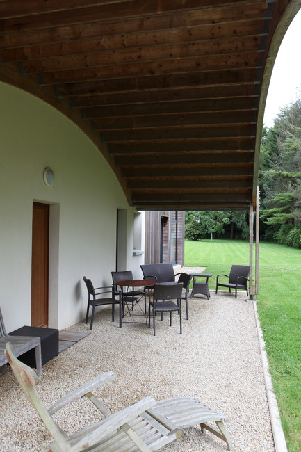 Press kit | 949-02 - Press release | A bioclimatic house in Pluvigner, Brittany - Patrice Bideau - Residential Architecture - Photo credit: Armel Istin