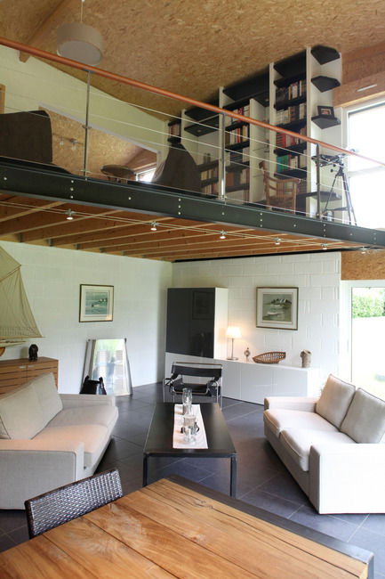 Press kit | 949-02 - Press release | A bioclimatic house in Pluvigner, Brittany - Patrice Bideau - Residential Architecture - Photo credit: Armel Istin