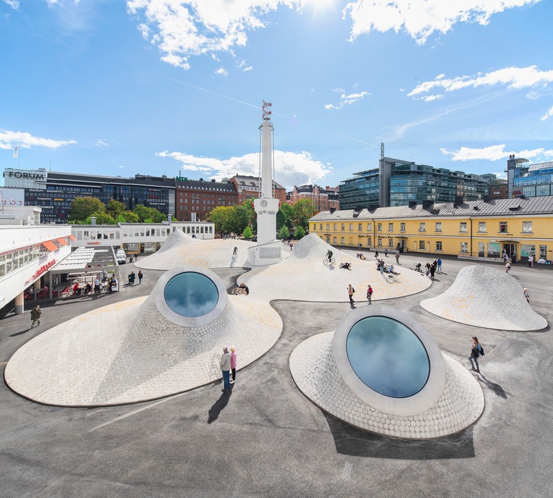 Press kit | 661-53 - Press release | World Architecture Festival 2019 Shortlist Heralds a Sustainable Future - World Architecture Festival (WAF) - Competition - Amos Rex by JKMM Architects - Photo credit:   © Mika Huisman 