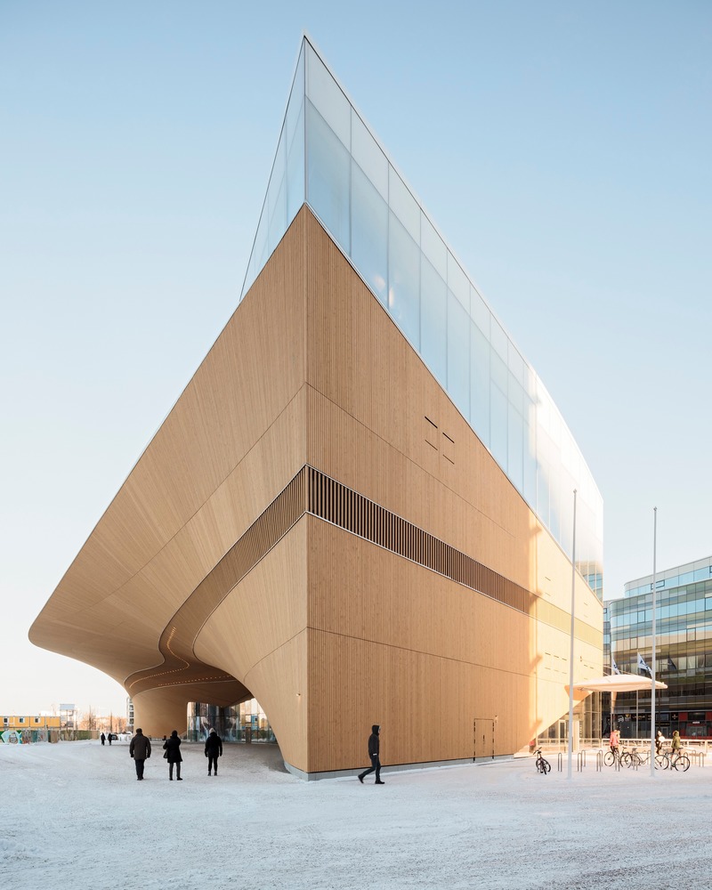 Press kit | 661-53 - Press release | World Architecture Festival 2019 Shortlist Heralds a Sustainable Future - World Architecture Festival (WAF) - Competition - Helsinki Central Library Oodi by ALA Architects - Photo credit: © Tuomas Uusheimo