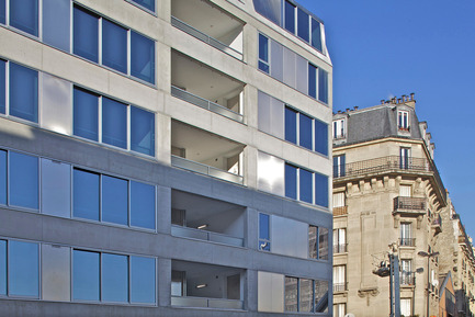 Press kit | 1026-01 - Press release | 10 dwellings / Pajol - Bourbouze & Graindorge - Residential Architecture - The photographs are not royalty free, please contact Bourbouze & Graindorge for access.gricha@bourbouze-graindorge.comTel. : 02 40 12 07 14 - Photo credit: David Boureau / Philippe Ruault