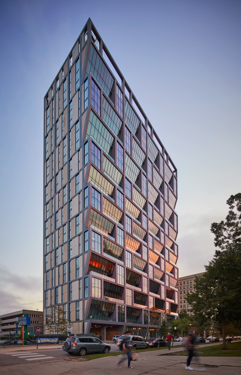 Press kit | 661-53 - Press release | World Architecture Festival 2019 Shortlist Heralds a Sustainable Future - World Architecture Festival (WAF) - Competition - Solstice on the Park by Studio Gang - Photo credit: © Tom Harris