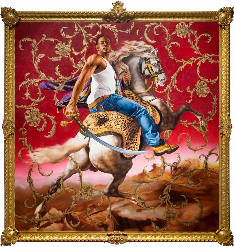 Press kit | 3033-04 - Press release | Creative Studio and Foundry UAP to Fabricate Kehinde Wiley's First Public Sculpture 'Rumors of War' - UAP - Art -  Officer of the Hussars  - Photo credit:  <p class="">© 2007 Kehinde Wiley. Courtesy of Detroit Institute of Arts.</p> 