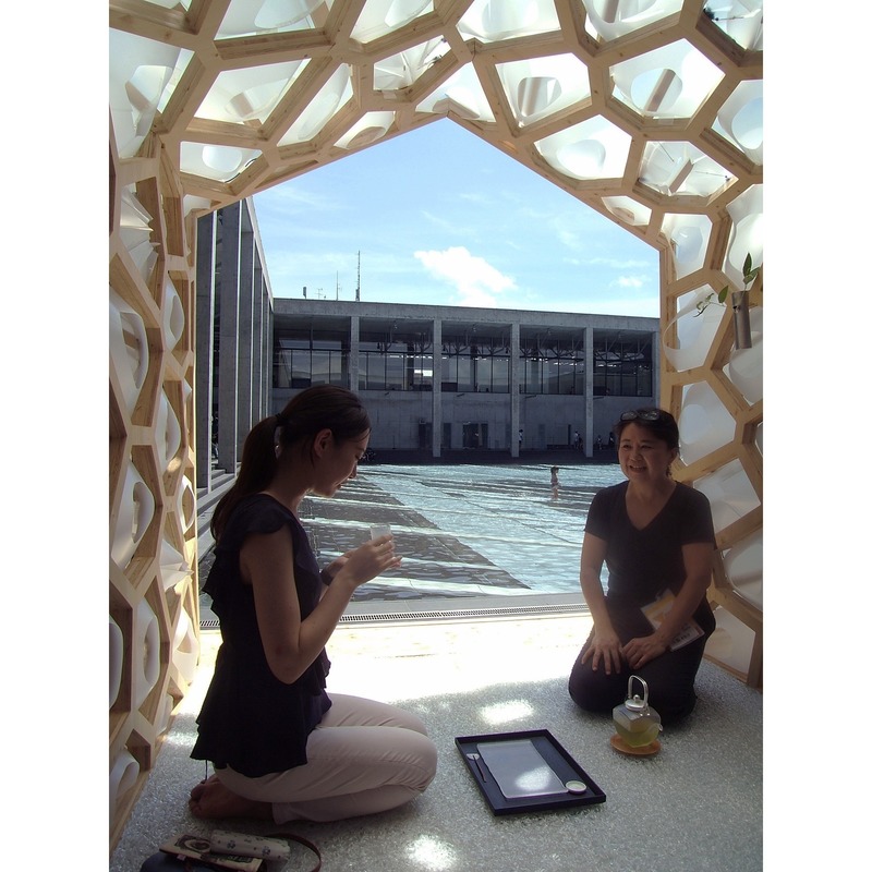 Press kit | 875-04 - Press release | Award-Winning Project:Porous Manifold as a Japanese Tearoom - Ryumei Fujiki + Yukiko Sato / F.A.D.S + Fujiki Studio, KOU::ARC - Event + Exhibition - Tea Ceremony - Photo credit: Fujiki Studio
