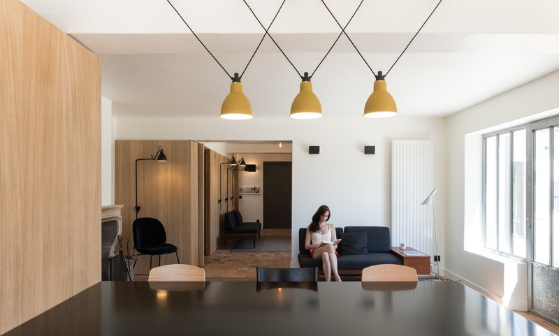 Press kit | 2180-03 - Press release | Seaside House - Martins | Afonso atelier de design - Residential Interior Design - Dining room - Photo credit: <p>Mickaël Martins Afonso</p>