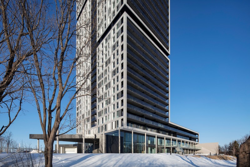 Press kit | 1317-08 - Press release | Panorama: Rising to the Challenge - ACDF Architecture - Residential Architecture - Photo credit: Adrien Williams