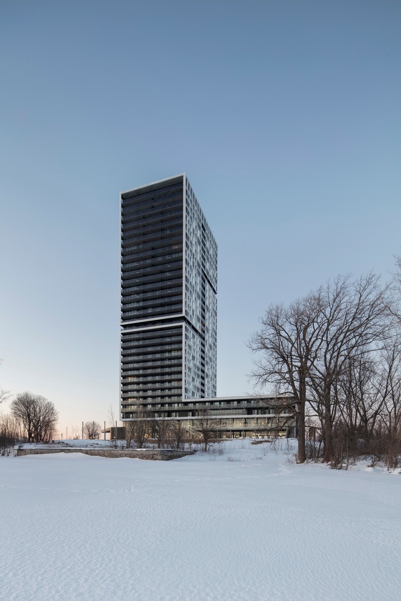 Press kit | 1317-08 - Press release | Panorama: Rising to the Challenge - ACDF Architecture - Residential Architecture - Photo credit: Adrien Williams
