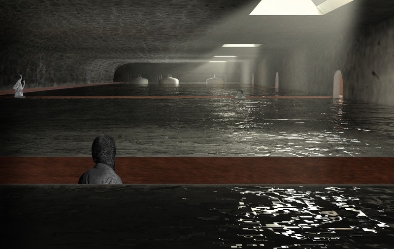 Press kit | 4083-01 - Press release | Geographies of Urban Filth - Liyang Zhang Architecture + Design and Rick Andrighetti, University of Waterloo - Institutional Architecture - a shared discomfort between strangers within the wastewater treatment plant<br style=""> - Photo credit: liyang zhang