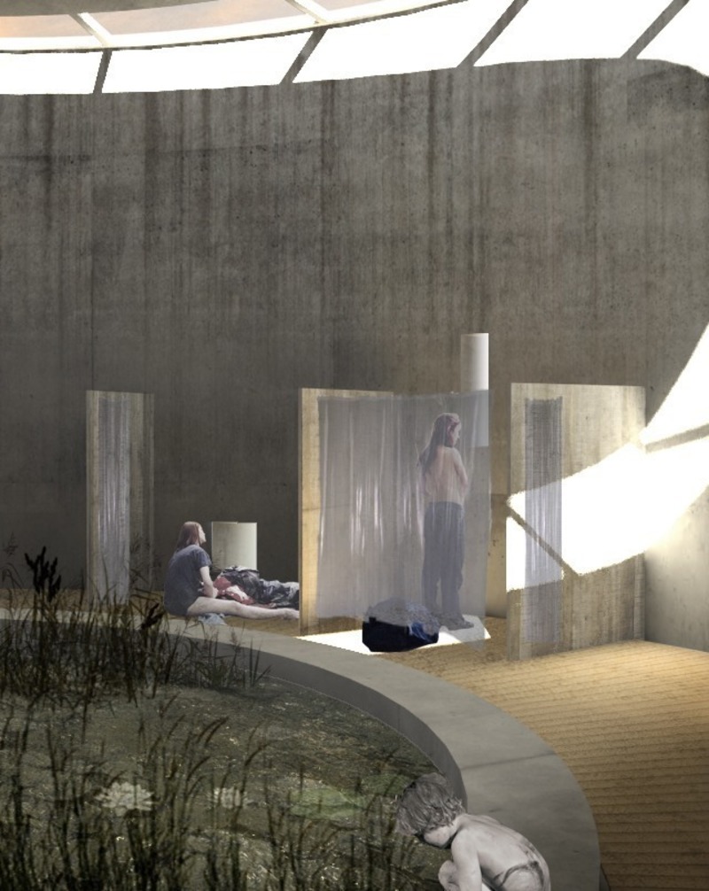 Press kit | 4083-01 - Press release | Geographies of Urban Filth - Liyang Zhang Architecture + Design and Rick Andrighetti, University of Waterloo - Institutional Architecture - A comfortable vulnerability<br style=""> - Photo credit: liyang zhang